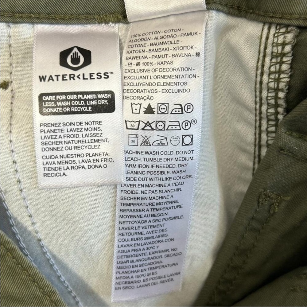 Levi's '94 Baggy Cargo Pants New Women's‎ Sz 25 x 30 Khaki Green Utility Skater - Picture 7 of 8